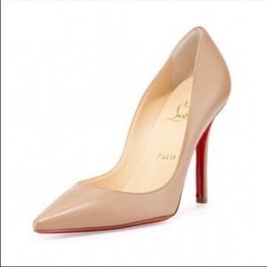 Christian Louboutin Apostrophy closed toe heel